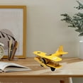 thumbnail image 6 of Gmogad Vintage Metal Airplane Model - Retro Electroplated Fighter Jet Decor - Military Style Shelf/Desktop Ornament for Living Room, Office - Collector's Gift & Home Decoration, 6 of 6