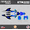 Blue, variant on Kalair GFX Graphics Kit for Ktm 50SX MINI SX50 (2019) Fatality Series