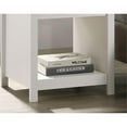 thumbnail image 6 of Pemberly Row 20"W White Engineered Wood 1-Drawer Nightstand Bedside Table, 6 of 7