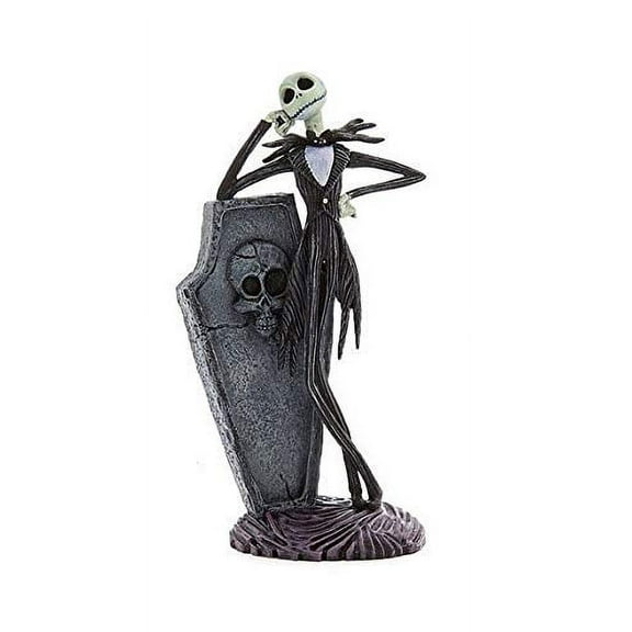 Disney Tim Burton's The Nightmare Before Christmas Jack Skeleton 3" PVC Figure Figurine Cake Topper Toy