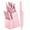 Pink, variant on Vesteel Knife Set for Kitchen with Block, 15 Pcs High Carbon Stainless Steel Kitchen Knife Set with Self Sharpening - Khaki