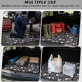 thumbnail image 3 of COEQINE Universal Cargo Liner for Cars SUVs, Scratch-proof Trunk Protection Cute Back Cargo Mat Vehicle Interior Accessories, 29 x 39 Inches, Gothic Skull Butterfly Floral, 3 of 7
