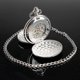 thumbnail image 4 of Reloj de bolsillo ZHAOCHENG Mecánico Double Hunter Lujo Plateado, 4 of 5