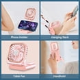 thumbnail image 4 of Ventilador de cuello portátil Allxin Mini Quiet USB recargable rosa, 4 of 6