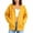 Yellow, variant on Women's Sweatshirt Jackets Zip up Hooded Long Sleeve Oversized Hoodie Coat Casual Loose Fashion Outwear With Pockets (XL, Yellow)