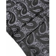 thumbnail image 4 of COOFANDY Mens Floral Tuxedo Jacket Paisley Shawl Lapel Suit Blazer Jacket for Dinner, 4 of 12