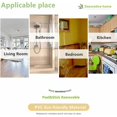 thumbnail image 5 of Self-Adhesive Floral Wall Border for Home Decor - Ideal for Kitchen or Bathroom - 10.6cm x 5m, Gold, 5 of 5