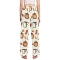 thumbnail image 3 of FORMRS Women's Pajama Pants with Pockets Soft Comfy Loungewear Sleep Bottom, Sizes S-2XL, Fall Leaves, 3 of 8