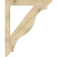 thumbnail image 3 of Ekena Millwork 4"W x 38"D x 46"H Funston Slat Rough Sawn Bracket, Douglas Fir, 3 of 4