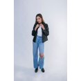 thumbnail image 3 of CHAMARRA ANETTE PIEL BORREGO NEGRO Castelli Leather Authentic Chamarra, 3 of 4