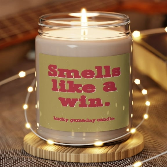 Smells Like a Serbia Win Scented Candle, Serbian Football Soccer, Eagles
