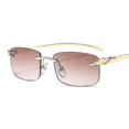 thumbnail image 5 of Sunglasses Rimless Sunglasses Men And Women Fash S Square Box Sunglasses, 5 of 5