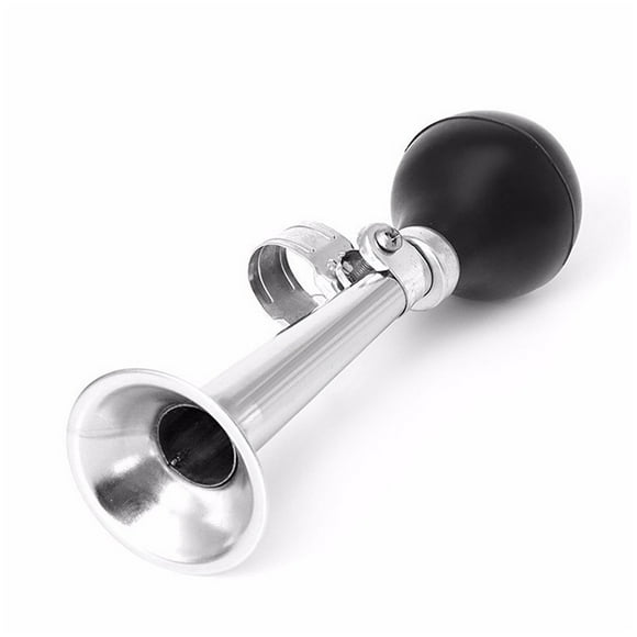 1 Piece Mountain Bike Bell Black Airbag Bell Iron Bell 7" Plated Horn Snail Bike Accessories