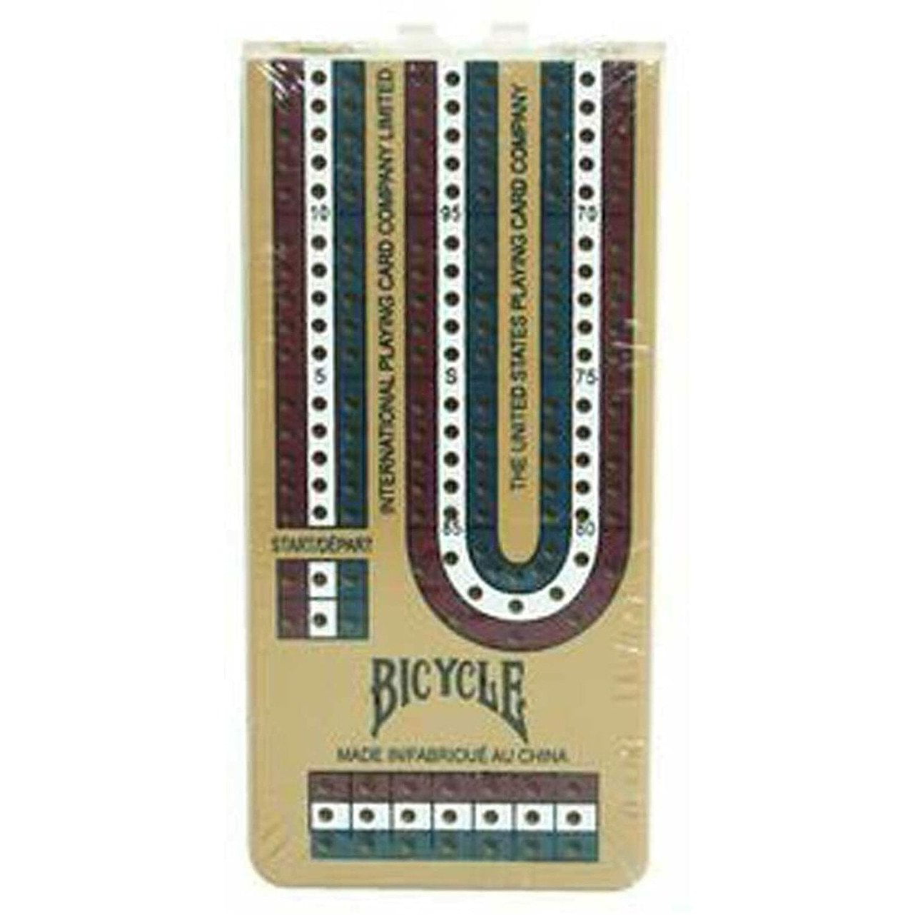 USA Seller Bicycle Cribbage Board with Instructions Free Shipping USA Only 