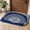 D, variant on XaaKee Welcome Mat, Rope Twist Semicircle Symmetrical Ornament Outdoor Doormat, Non-Slip Rubber Backing Doormat Outdoor Entrance, Garage Entryway Use, 20x31inch
