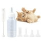 thumbnail image 4 of Juego de comedero para mascotas, biberón para perros y gatos recién nacidos, biberón para gatitos. Blanco, 4 of 7