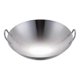 thumbnail image 2 of 1pc Stainless Steel Binaural Wok Home Practical Frying Pan Kitchen Utensil, 2 of 4