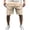 Khaki, variant on Hauaitttt Men's Casual Mid Waist Shorts Pant Solid Splice Pocket Knee Length Shorts Casual Loose Fashion Pant Short Pole Sweat Pants Casual Track Pants 42x29 Mens Pants Thrill Sweatpants Boy 9 10