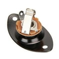 thumbnail image 3 of Guitar Pickup Socket Metal 6.35mm Mono Bass Output Supply Professional Electric Guitar Input Maintenance Stringed Equipment Fixing Spare Accessory, 3 of 6