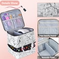 thumbnail image 2 of Funda organizadora de esmaltes de uñas FCQQYWZ con capacidad para más de 42 botellas, 2 of 7