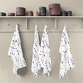 thumbnail image 5 of Coolnut Beautiful Lavender Kitchen Dish Towel Set of 1, Super Soft Absorbent Cleaning Cloth, Reusable Quick Drying Kitchen Towel for Home, Kitchen Washcloth Gift, 5 of 7