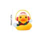 thumbnail image 3 of Pato De Coche Adornos de pato de goma para coche Squeaky Halloween pequeños patos amarillos (pato de sombrero rojo) Tmvgtek Libre de BPA, 3 of 8