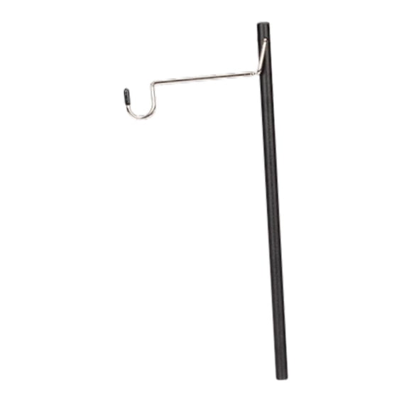 Camping Lantern Stand Lamp Pole Hanger Metal Construction 12.6 Inch for Outdoor Camping Hiking Table