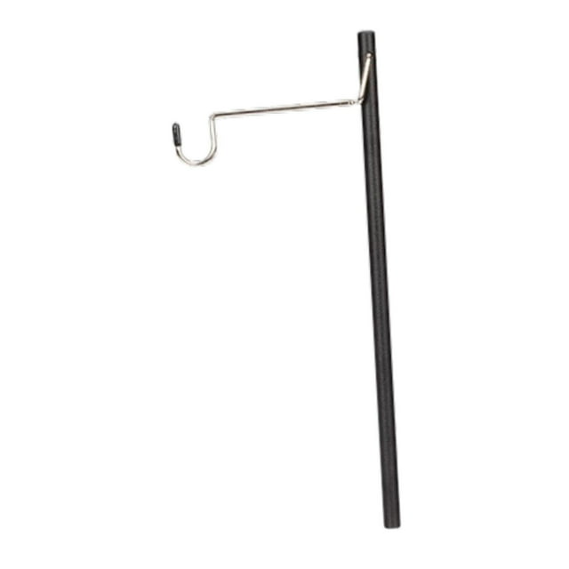 Lámpara de camping con mástil de acero al carbono, fácil de instalar, resistente y portátil de 32 cm de largo. Fácil de instalar, ideal para uso en
