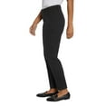 thumbnail image 5 of Banana Republic High Rise Women's Twill Pants, Black, Size 8, 5 of 5