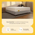 thumbnail image 4 of Colchón de Espuma Nooz Essential 16cm Individual Adulto, 2 Almohadas Original y Box Metal Gris blanco Individual, 4 of 11