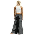 thumbnail image 4 of Pants for Women Boho Wide Leg Pants Resort Beach Pants Fitness Yoga Pants, 4 of 6