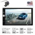 thumbnail image 2 of EIMELI 7" Double Din Car Stereo Audio Bluetooth MP5 Player USB FM Multimedia Radio, 2 of 7