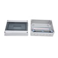 thumbnail image 4 of Caja de Distribución a Prueba de Agua IP65 Caja de Conexiones de Protección de Distribuciones de Energía Eléctrica para Exteriores de 8 Vías para Disyuntor 200 X 155 X 90 Mm ANGGREK Otros, 4 of 8