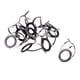 thumbnail image 4 of Kit de reparación de 10 guías de caña de pescar de acero inoxidable con anillos de cerámica para los ojos. 30, 4 of 6