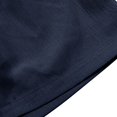 thumbnail image 3 of SWSMCLT Women's Above Knee Length Shorts Boyleg Comfy Elastic Band Slash Pocket Billowy Casual Shorts Bunched Navy X-Large, 3 of 5