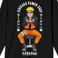 thumbnail image 2 of Naruto Classic with Ichiraku Ramen Men's Black Crew Neck Long Sleeve Tee-XL, 2 of 3