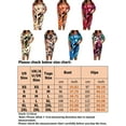 thumbnail image 2 of Bellella Femmes T-Shirt Robes Manches Courtes Été Plage Robe Léopard Imprimer Midi Robe en Vrac Col Rond Dames Orange M, 2 of 2