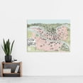 thumbnail image 2 of Lyon City Monument Landmark Map France 1894 Extra Large XL Wall Art Poster Print, 2 of 3