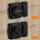 thumbnail image 3 of Cerradura para cajón de casa sin perforaciones, cerradura para puerta de armario, cerradura con perno, pestillo de puerta negro, cerradura con código antirrobo para armario, 3 of 3