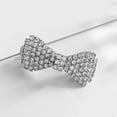 thumbnail image 3 of MasteelfCA 4Pcs Rhinestone Crystal Hair Clips Hair Bows Barrettes Wedding Bridal Hair Accessories, 3 of 7