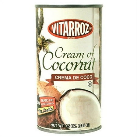 Vitarroz Cream Of Coconut, 15 oz