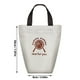 thumbnail image 3 of Bolsa Isotérmica para Tazas, Bolsa para El Almuerzo, Bolsa para El Almuerzo de Estudiantes, Bolsa Portátil para Picnic, Bolsa de Tela con Cordón, Bolsa Portátil para Tazas de Sopa, 3 of 6