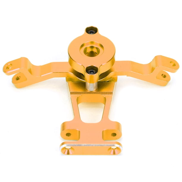 Manivela de campana de montaje de dirección manivela de campana RC de mecanizado CNC exquisita aleación de aluminio protege el Servo para TRAXXAS E-REVO 20/SUMMIT 1/10 RC Car Fugacal Otros