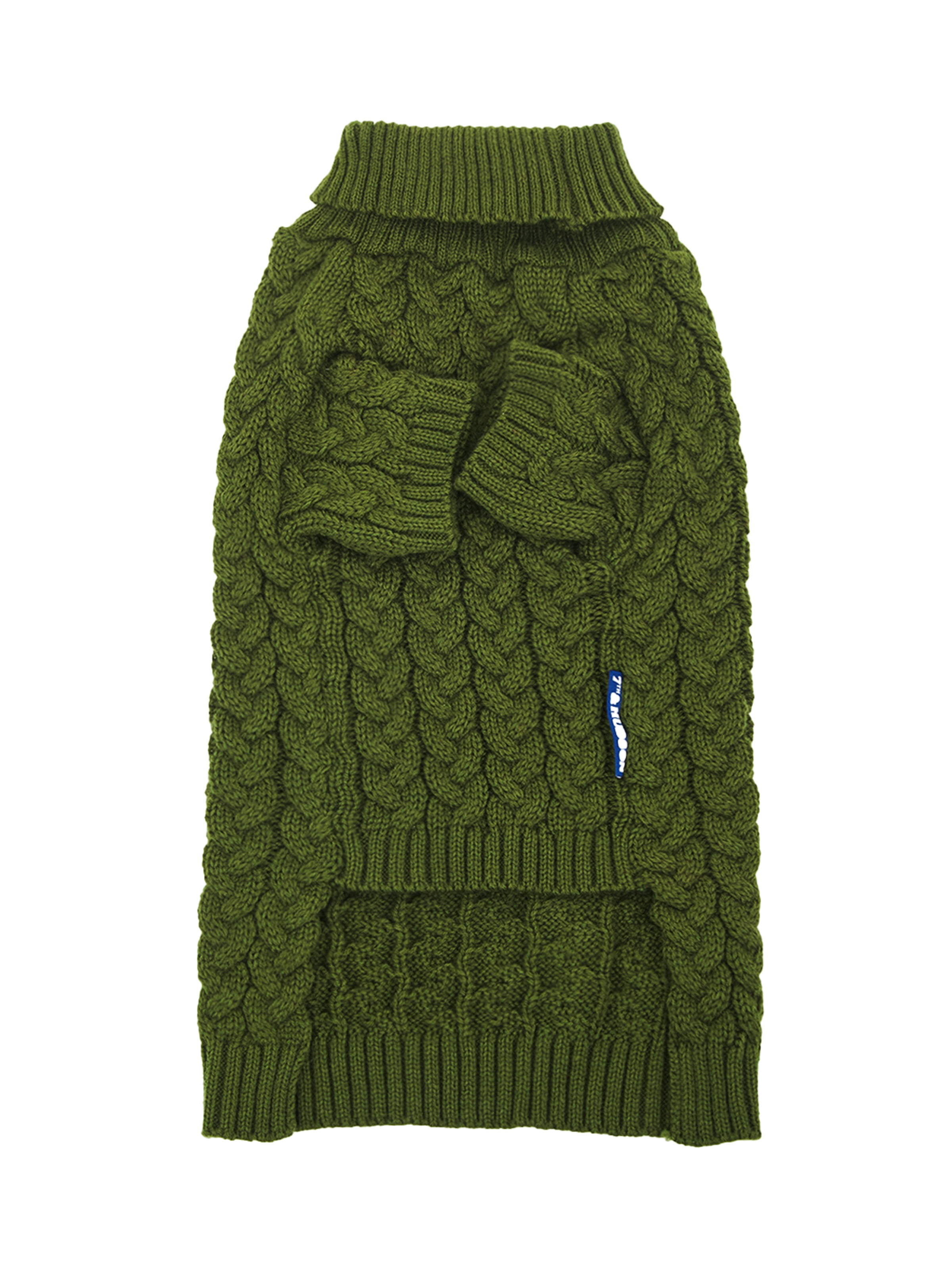 7th & Hudson Cowl Neck Sweater for Dogs and Cats, Size S-XL