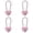 Pink, variant on HWHCGZ 1Pc Small Combination Lock for Locker Cable Lock With Padlock Combination for Luggage Suitcase Gym Locker Backpack Zipper Cabinet Box Fence Gate Travel Outdoor Use,Pink