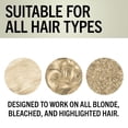thumbnail image 4 of Schwarzkopf Keratin Blonde Anti Brass Purple Mask, 1 Application, 4 of 8