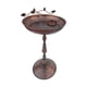 thumbnail image 1 of Comedero de pájaros de metal para exteriores, regalo, adorno, accesorio para patio, gran capacidad Bronce, 1 of 9