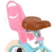 JOYSTAR Little Daisy 12 Inch Kids Bike for 2 3 4 Years Girls with Training Wheels Princess Kids Bicycle with Basket Bike Streamers Toddler Cycle Bikes Blue