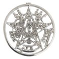 thumbnail image 3 of JOYARIS Enorme Dije Medalla Tetragramaton Pentagrama Plata Ley 925 DM-0000134, 3 of 3