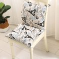 thumbnail image 2 of 10PCS Cojín de Silla de Respaldo Engrosado, cojín de Silla de Oficina, cojín de Silla de Terraza oscilante Interior y Exterior, cojín de Silla de Comedor Integrado (tamaño: 40x40 cm), 2 of 2